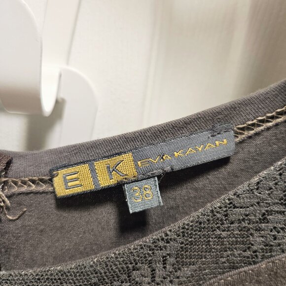 Designer Military Green Camo Tunic Top - Picture 4 of 7